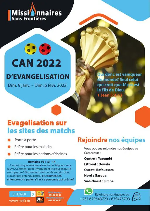 Affiche — CAN 2022 d'évangélisation