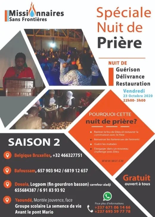 Affiche — Spéciale nuit de prière — saison 2