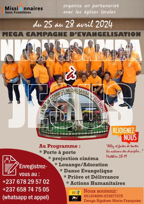 Nkongsamba à Jésus : retour sur la campagne d'évangélisation 2024